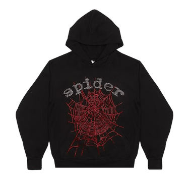 Sp5der Spider worldwide スパイダー パーカー ブラック - メルカリ