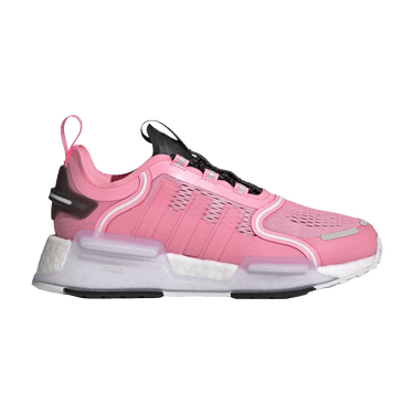 adidas NMD_V3 Shoes - Kids - Beam Pink / Beam Pink / Cloud White - 6