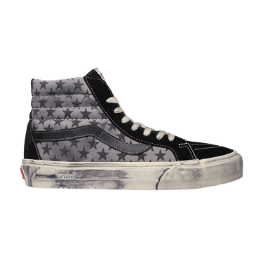 VANS X BIANCA CHANDON M8.5 W10 SK8-HI REISSUE LX BLK GRY WHT DISTRESSED NWOB bianca chandon vans | eBay main image 4
