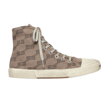 Balenciaga Wmns Paris High 'BB Monogram - Dark Mink Grey'