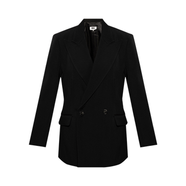 ジャケット Maison Margiela Black gabardine blazer (S51BN0432S78075 961) Maison Margiela Black gabardine blazer (S51BN0432S78075 961