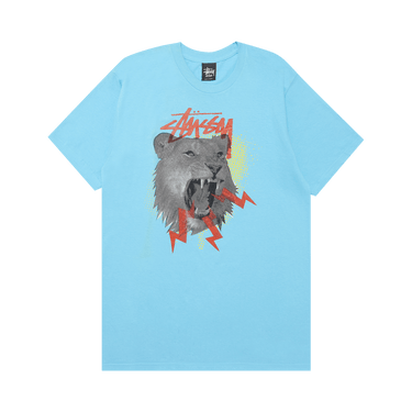 【OLD STUSSY】Stussy Lion Tee Vintage T-shirt STUSSY / STUSSY Rasta Lion Black Tag LL Size