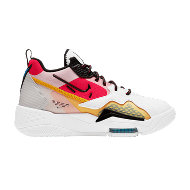 Air Jordan Wmns Jordan Zoom '92 'White Siren Red University Gold'