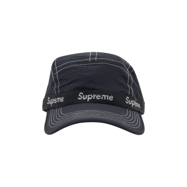 Buy Supreme Webbing Camp Cap 'Black' - FW22H72 BLACK | GOAT