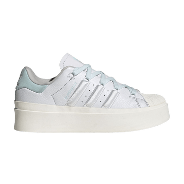 adidas Superstar Bonega Shoes - Women's - White / Cloud White / Almost Blue - 4.5
