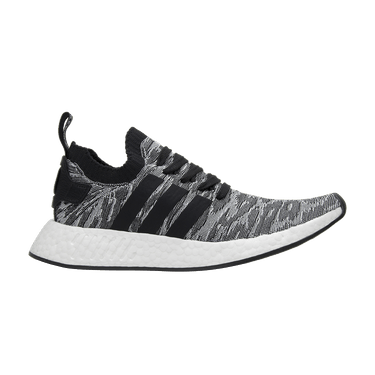 adidas Nmd R2 Primeknit Black White