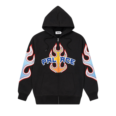 PALACE FLAME ZIP HOOD BONE WHITE パーカー Buy Palace Flame Hood 'White' - P22CS183 | GOAT