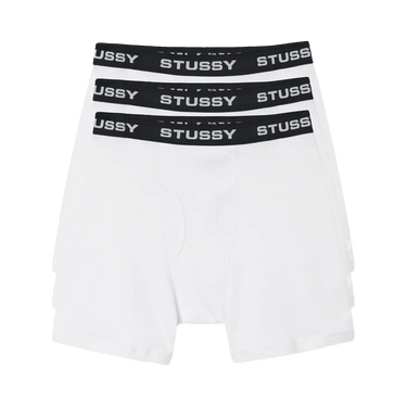 Size xl Stussy Boxer Briefs (3 Pack) 'White'