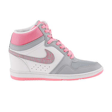 Buy Wmns Force Sky High 'Grey Pink' - 629746 002 | GOAT