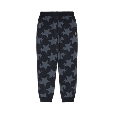 BAPE Sta Pattern Sweat Pants 'Black'