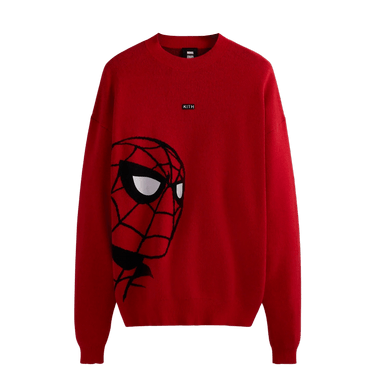 Buy Kith For Spider Man Hero Crewneck Retro KHM030656 610 GOAT