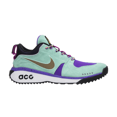 Nike ACG Dog Mountain Shoes Mens Size 7‎ Green Purple Trail Running AQ0916-300 Nike ACG Dog Mountain Shoes Mens Size 7 Green Purple Trail  main image 4