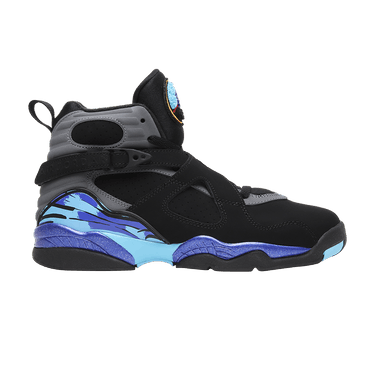 Air jordan 8 retro bg aqua on sale