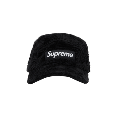 Buy Supreme Swirl Fleece Camp Cap 'Black' - FW22H80 BLACK | GOAT UK