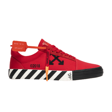 Buy Off-White Vulc Low Top 'Red' - OMIA085R198000 162000 | GOAT