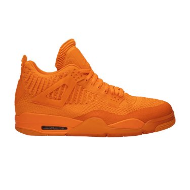 Jordan retro 4 flyknit orange 2025