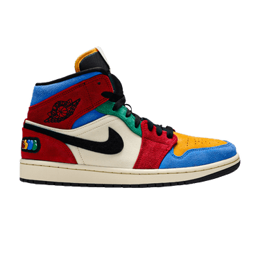 Buy Blue The Great x Air Jordan 1 Mid 'Fearless' - CU2805 100 | GOAT