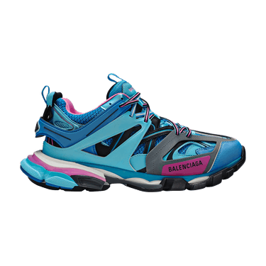 Pink blue shop and black balenciaga's