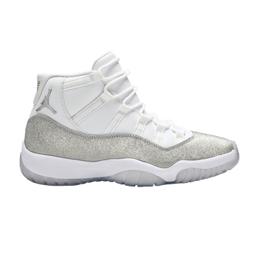 Retro 11 blancas hotsell con brillo