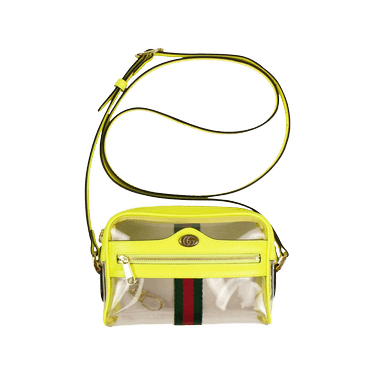 Buy Gucci Ophidia Clear Neon Cross Body Bag 'Yellow' - 19145 1F04