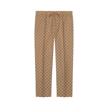 Gucci GG Canvas Jogging Pant 'Camel'