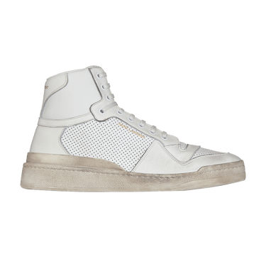 Saint Laurent Wmns SL-24 Mid 'Distressed - Optic White'