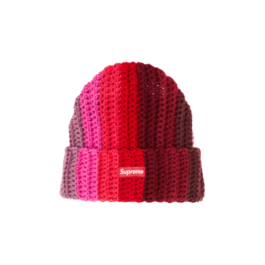 Buy Supreme Gradient Crochet Beanie 'Red' - FW22BN62 RED | GOAT