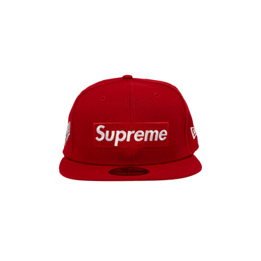 Buy Supreme Money Box Logo New Era 'Red' - FW22H37 RED | GOAT