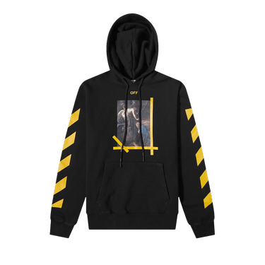 Off-White Diag Arrow Slim Hoodie 'Black/White'