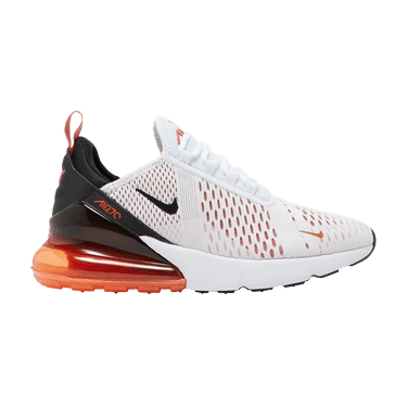 Nike air max 270 orange white online