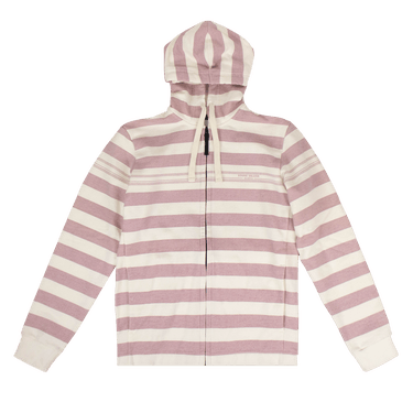 Buy Stone Island Striped Marina Zip-Up Sweater 'Pink' - 6615644X7
