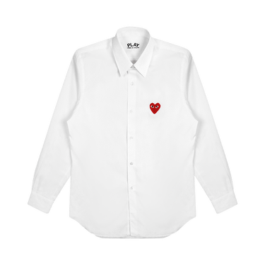 Comme des Garçons PLAY Woven Shirt 'White'