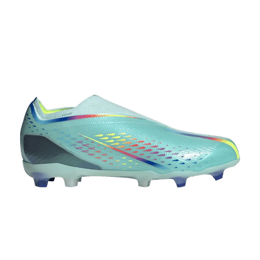 Adidas X Speedportal+ FG J 'Al Rihla Pack - Clear Aqua'