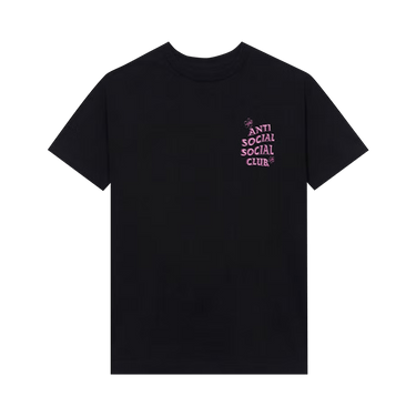 Buy Anti Social Social Club Coral Crush Tee 'Black' - 0657