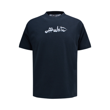 ★Off-White★ Logo Short Sleeve T-Shirt Black OMAA027S23JER0 Buy Off-White Opposite Arrow Slim Short-Sleeve Tee 'Black