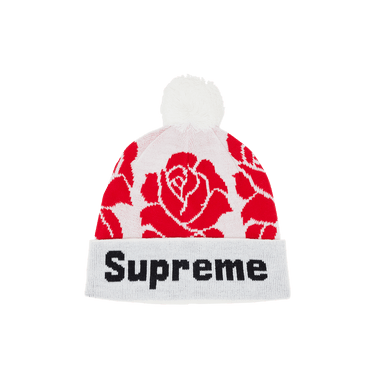 Buy Supreme Rose Beanie 'White' - FW22BN52 WHITE | GOAT