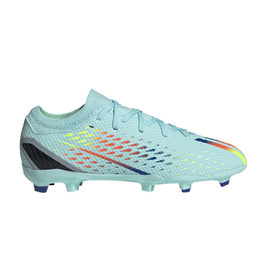 Adidas X Speedportal.3 FG J 'Al Rihla Pack - Clear Aqua'