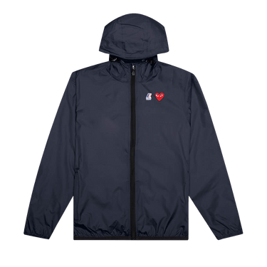 Comme des Garçons PLAY x K Way Full Zip Jacket 'Navy'
