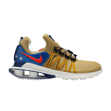 Gold nike shox gravity clearance