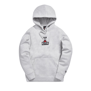 Buy Kith x Disney Sitting Classic Logo Mickey Hoodie 'Heather Grey' -  KH2411 103 | GOAT