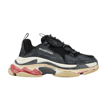 Buy Balenciaga Triple S Sneaker DIY Black Red 533882 W3CS1 1061 GOAT AU