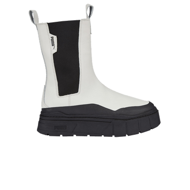 Puma Wmns Mayze Stack Chelsea Boot 'Vaporous Grey Black'