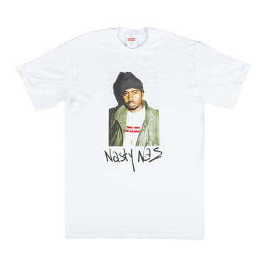 【XL】SUPREME 17AW NASTY NAS T WHITE Tシャツ XL】SUPREME 17AW NASTY NAS T WHITE Tシャツ