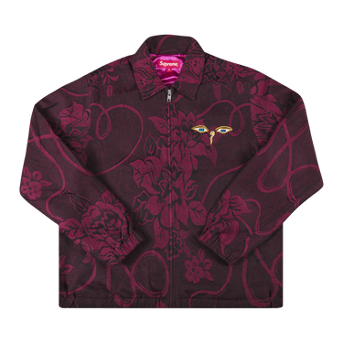 Buy Supreme Truth Tour Jacket 'Burgundy' - SS17J47 BURGUNDY | GOAT
