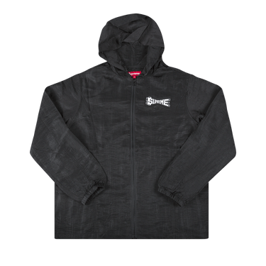 Buy Supreme Skew Hooded Nylon Jacket 'Black' - SS17J49 BLACK | GOAT