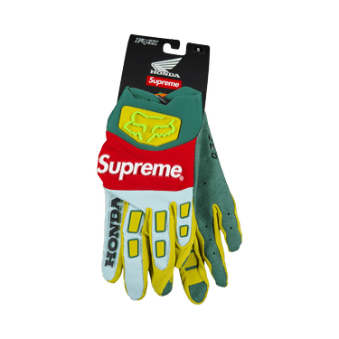 Buy Supreme x Honda Fox Racing Gloves 'Moss' - FW19A14 MOSS