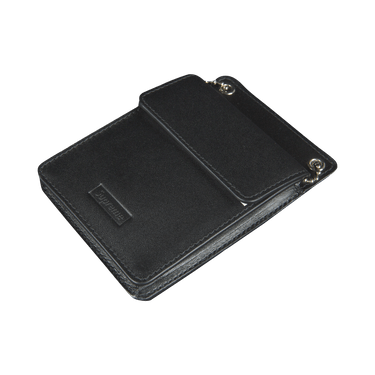 Buy Supreme Leather ID Holder and Wallet 'Black' - FW18A30 BLACK