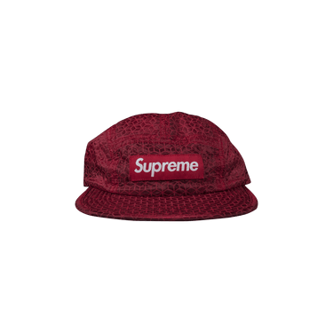 Buy Supreme Geometric Ripstop Camp Cap 'Red' - SS19H62 RED | GOAT