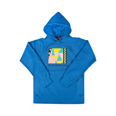 トップス 16ss Supreme Mendini Hooded Sweatshirt NEW Supreme Mendini Gun Hoodie Navy Size Medium Men SS16 Hooded