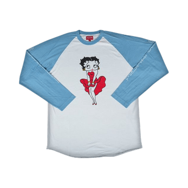 レアカラー】SUPREME betty boop tee blue 16ss ☆supreme×BETTYpop